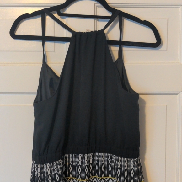 J. Crew factory black/pattern maxi dress - Picture 5 of 5